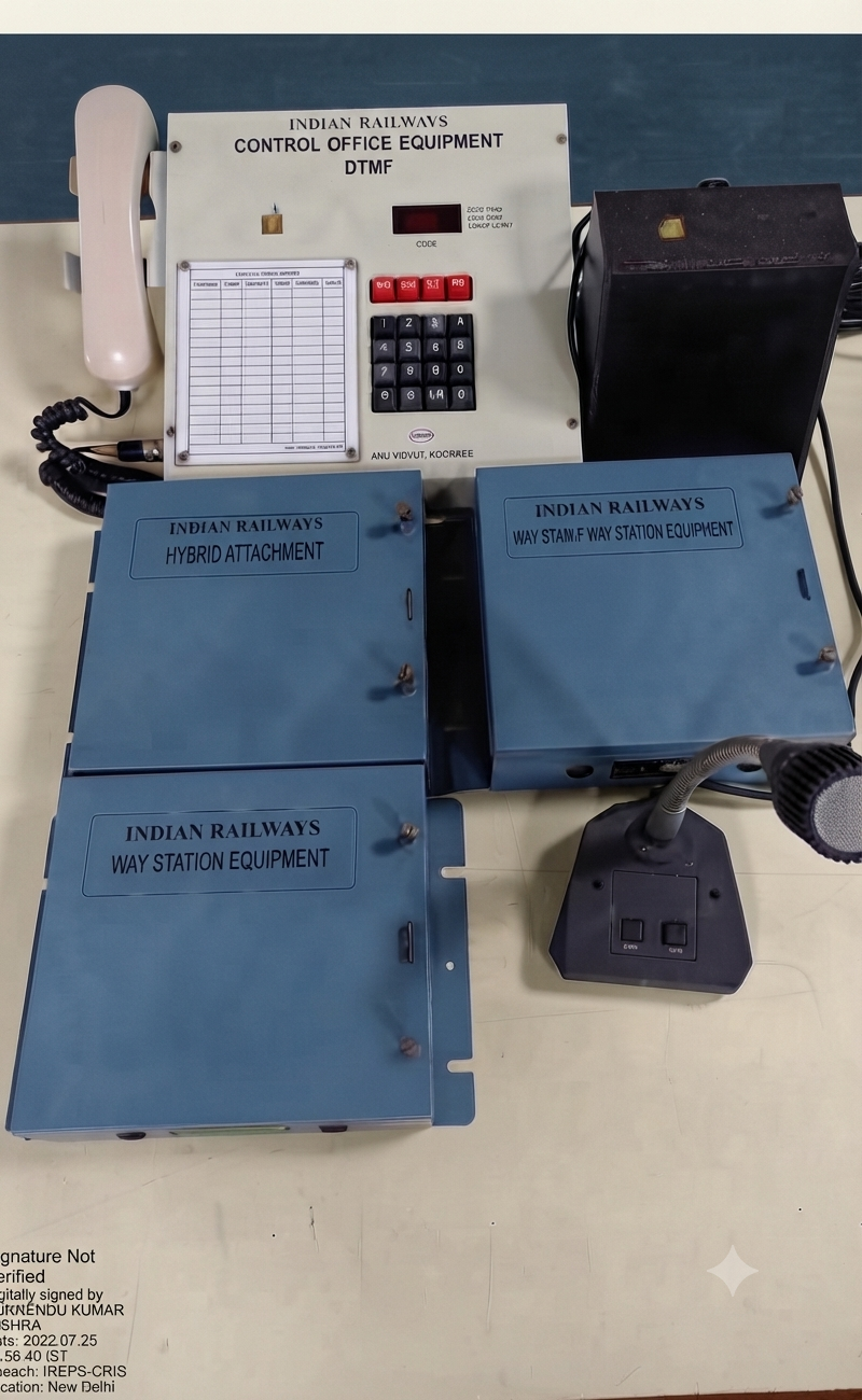 4 Wire/2 Wire Train Traffic Control Equipment with Dual Tone Multi Frequency(DTMF)Signalling